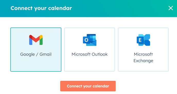 Connect Calendar to Gmail in HubSpot 